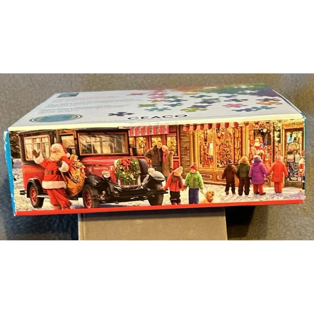 Ceaco Puzzle; Santa's Coming to Town, 1000 pcs. 3372-26 2022